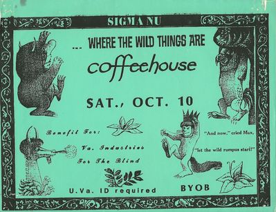 coffeehouse wild things oct 10
